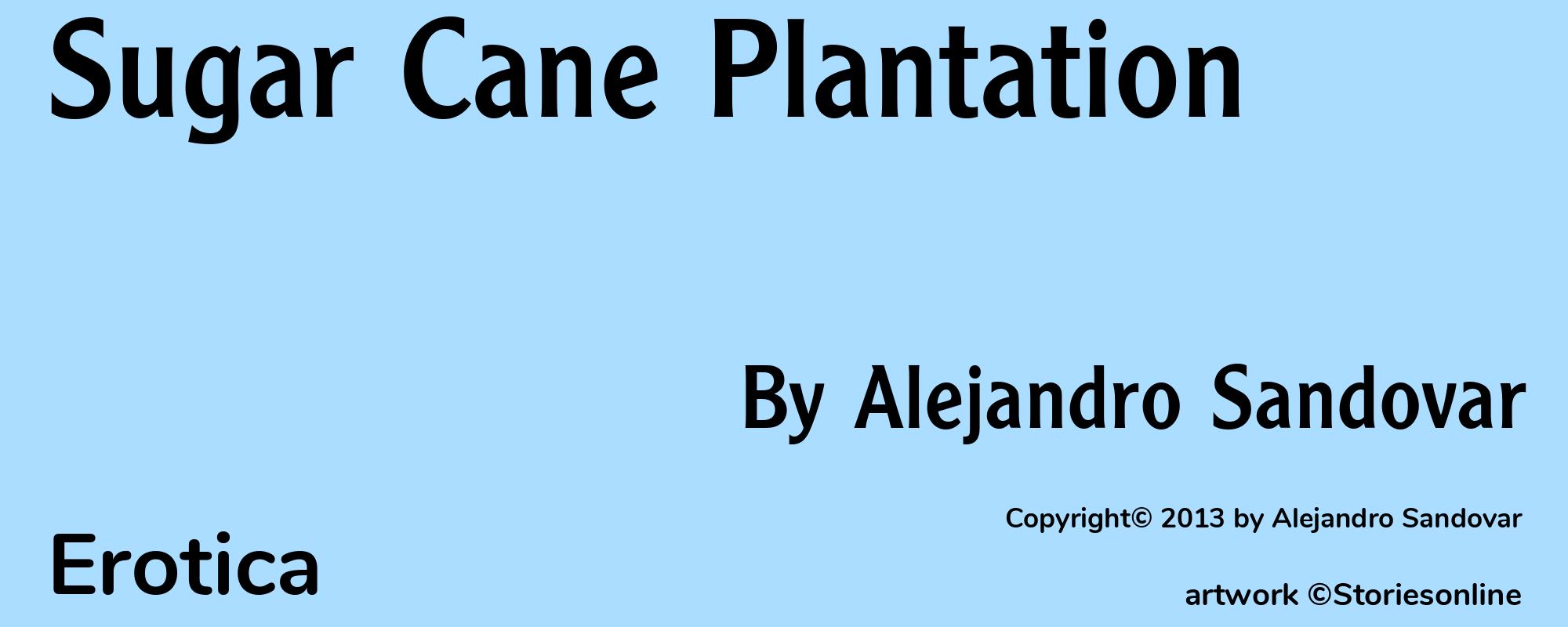 Sugar Cane Plantation - Cover