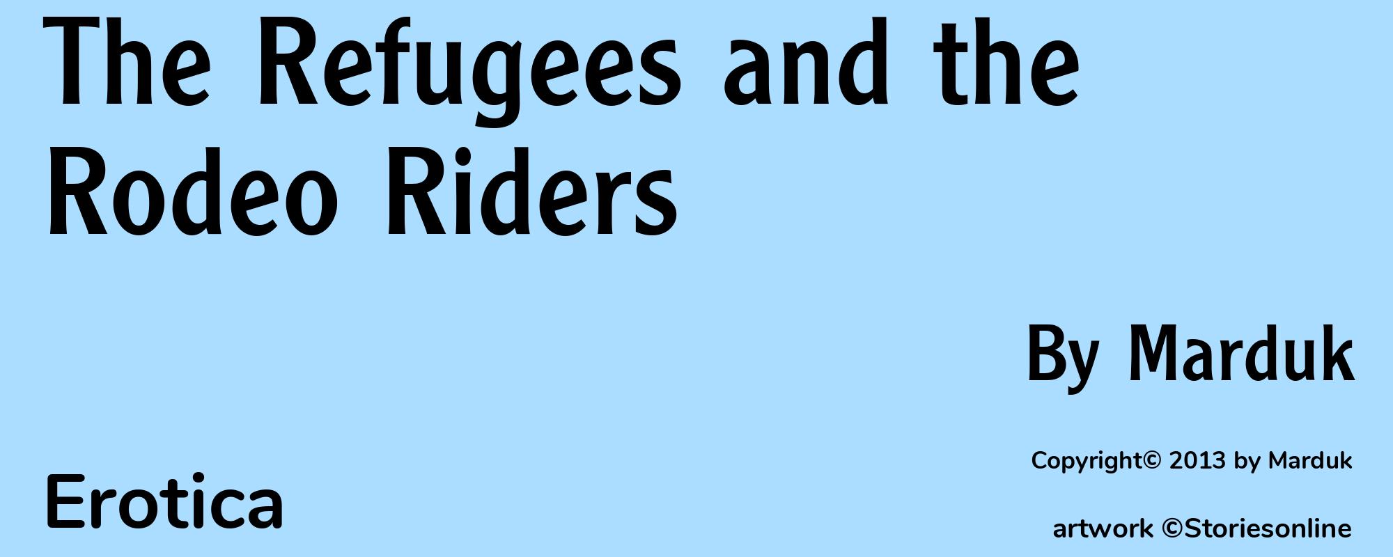 The Refugees and the Rodeo Riders - Cover