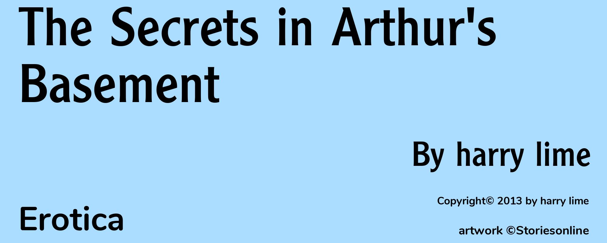 The Secrets in Arthur's Basement - Cover