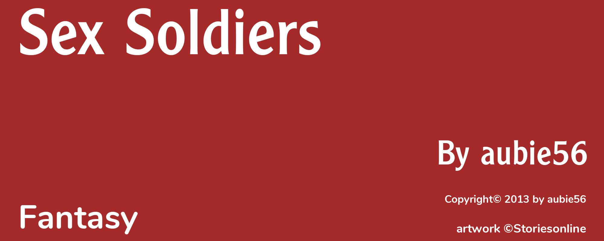 Sex Soldiers - Cover