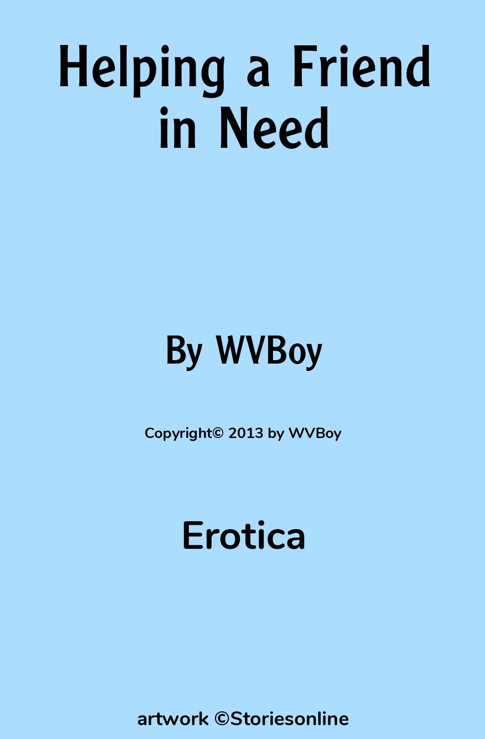 Helping a Friend in Need - Erotica Sex Story