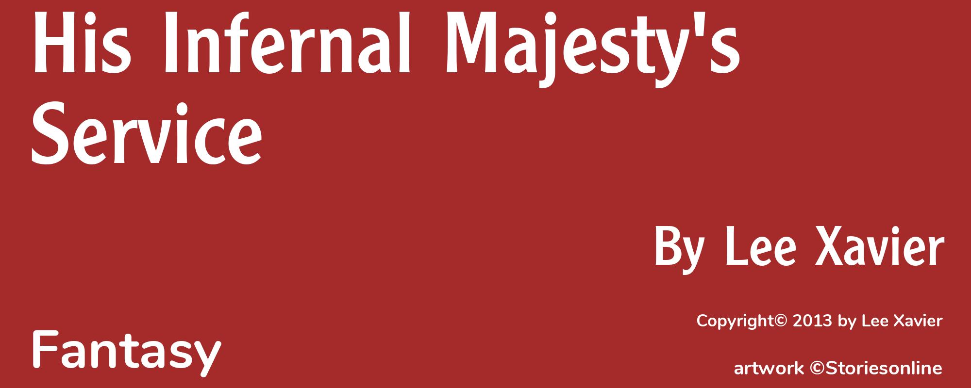 His Infernal Majesty's Service - Cover