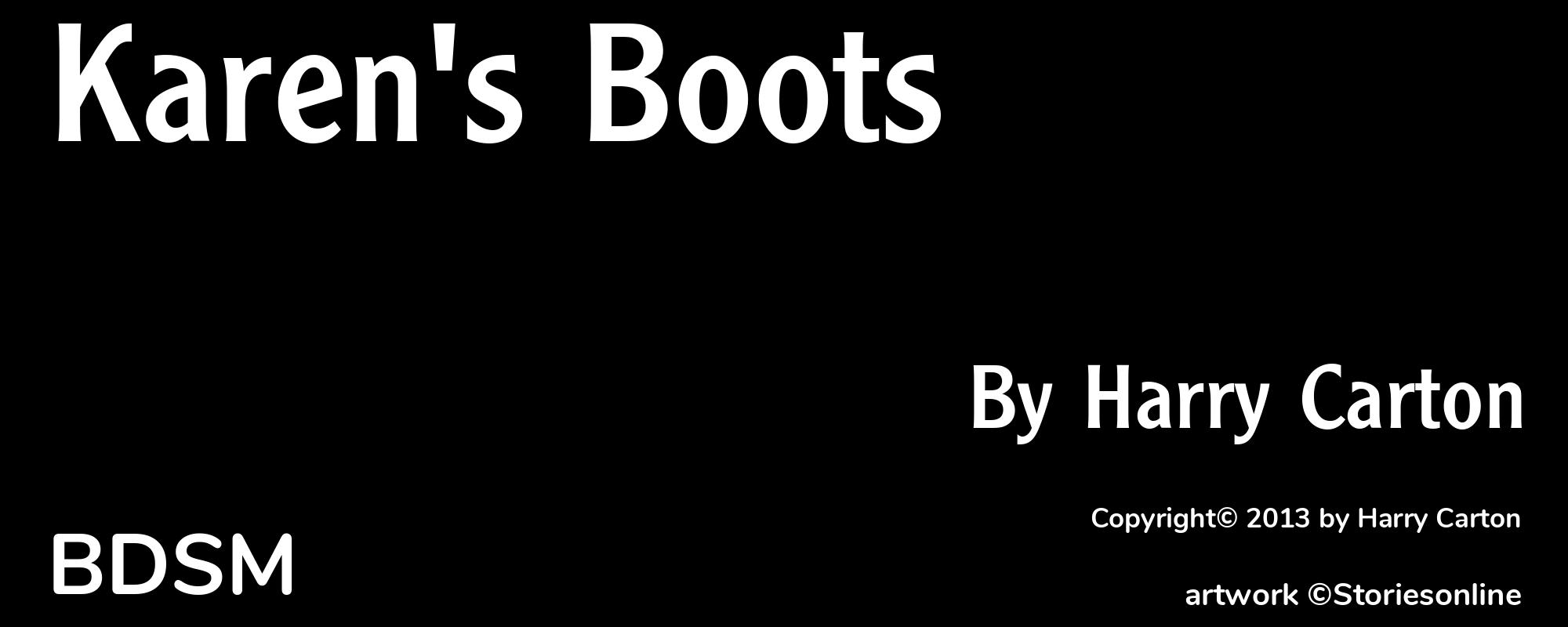 Karen's Boots - Cover