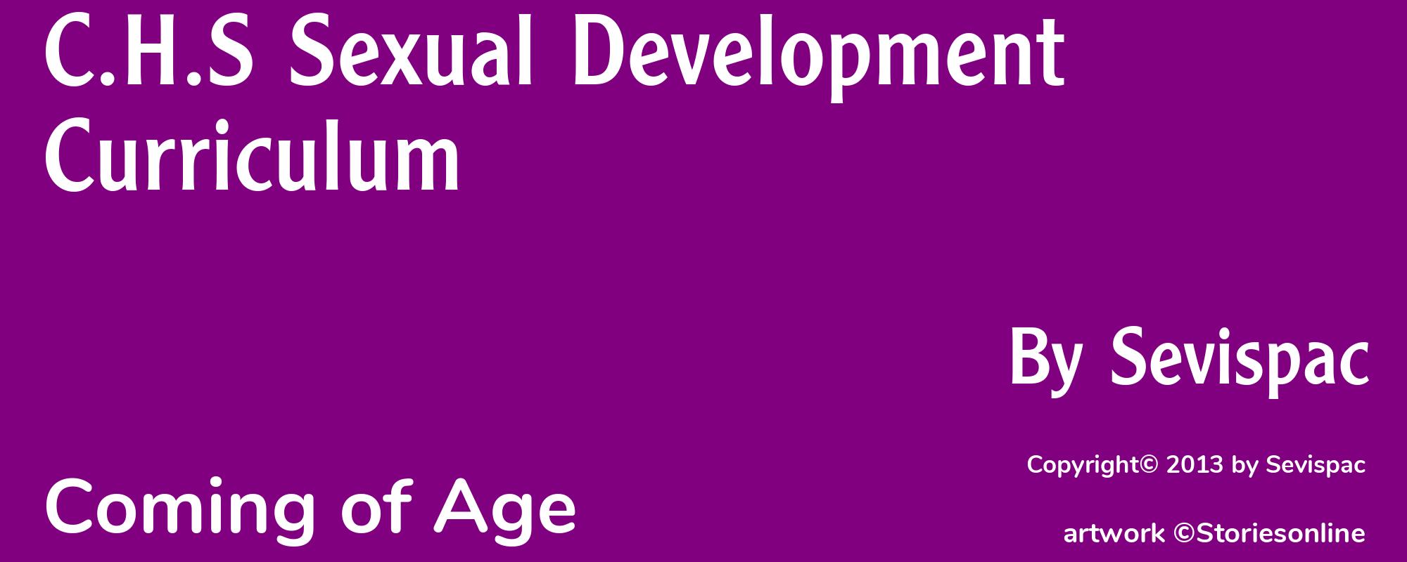 C.H.S Sexual Development Curriculum - Cover
