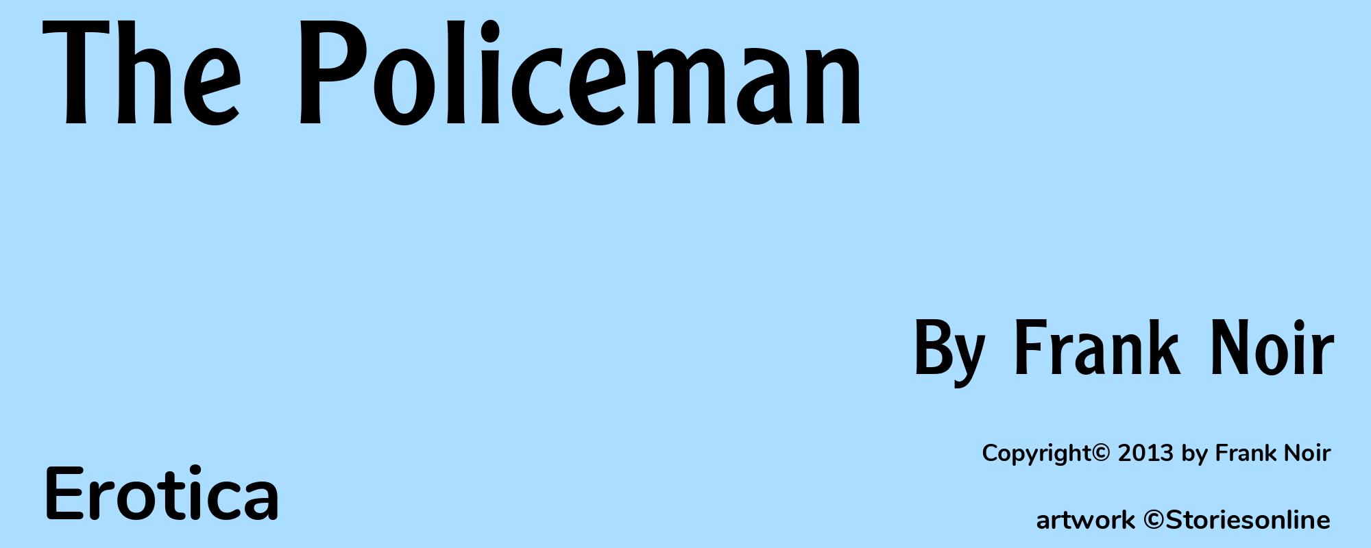 The Policeman - Cover