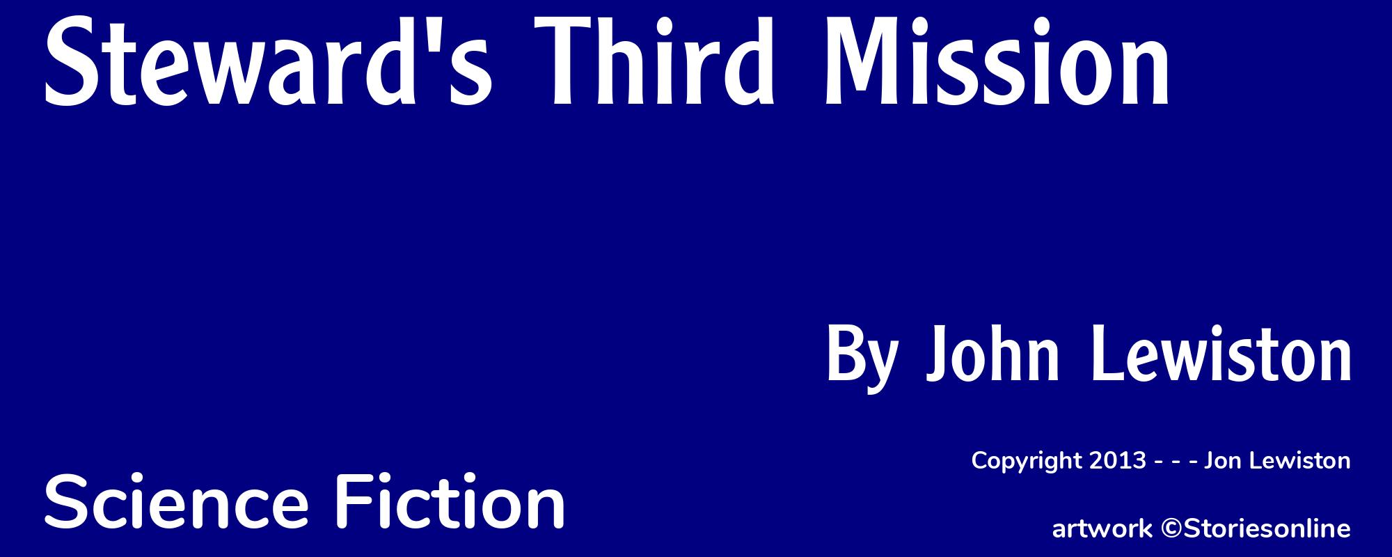 Steward's Third Mission - Cover