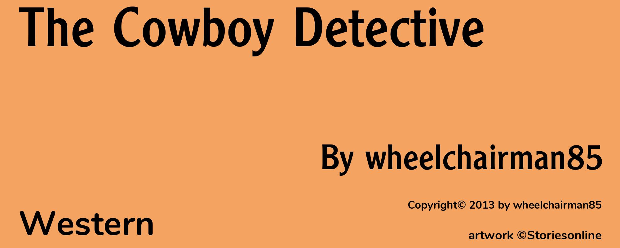 The Cowboy Detective - Cover