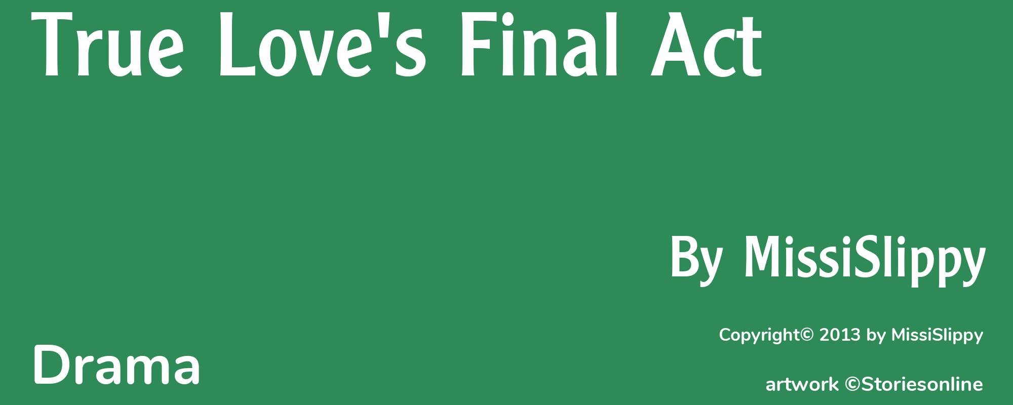 True Love's Final Act - Cover