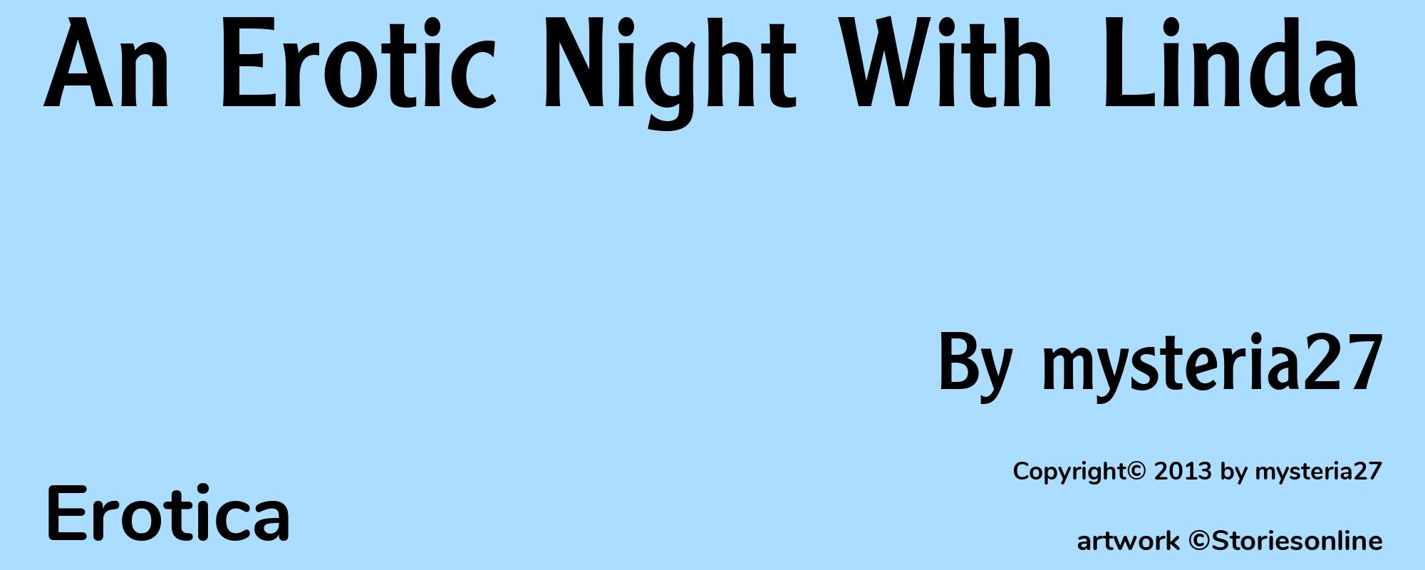 An Erotic Night With Linda - Cover
