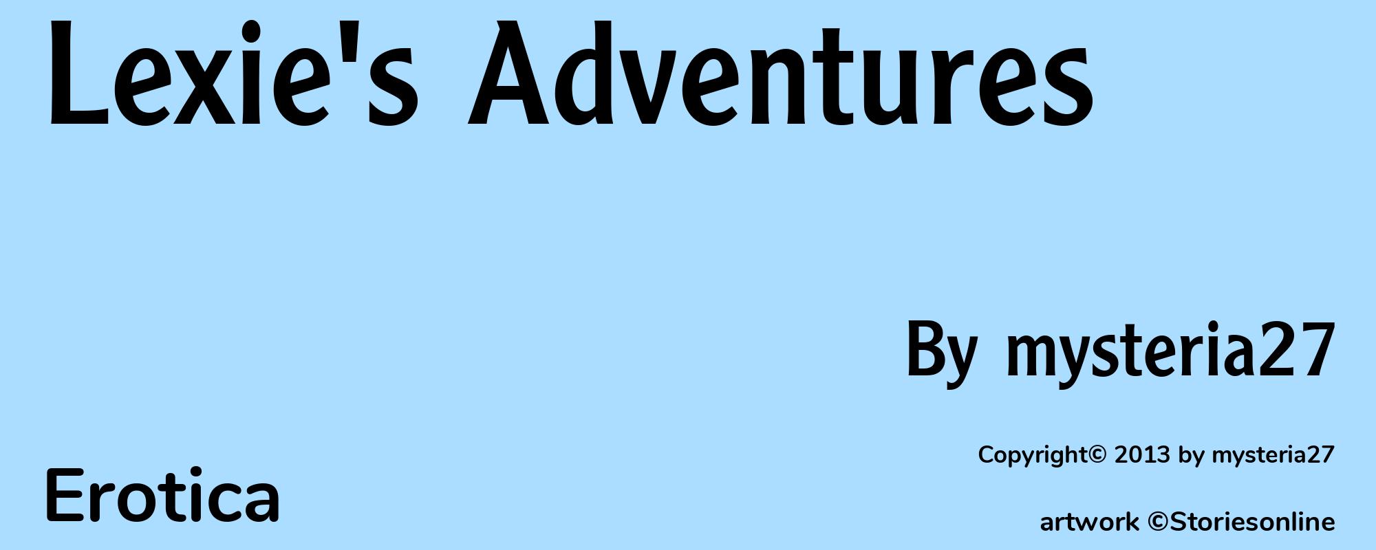 Lexie's Adventures - Cover