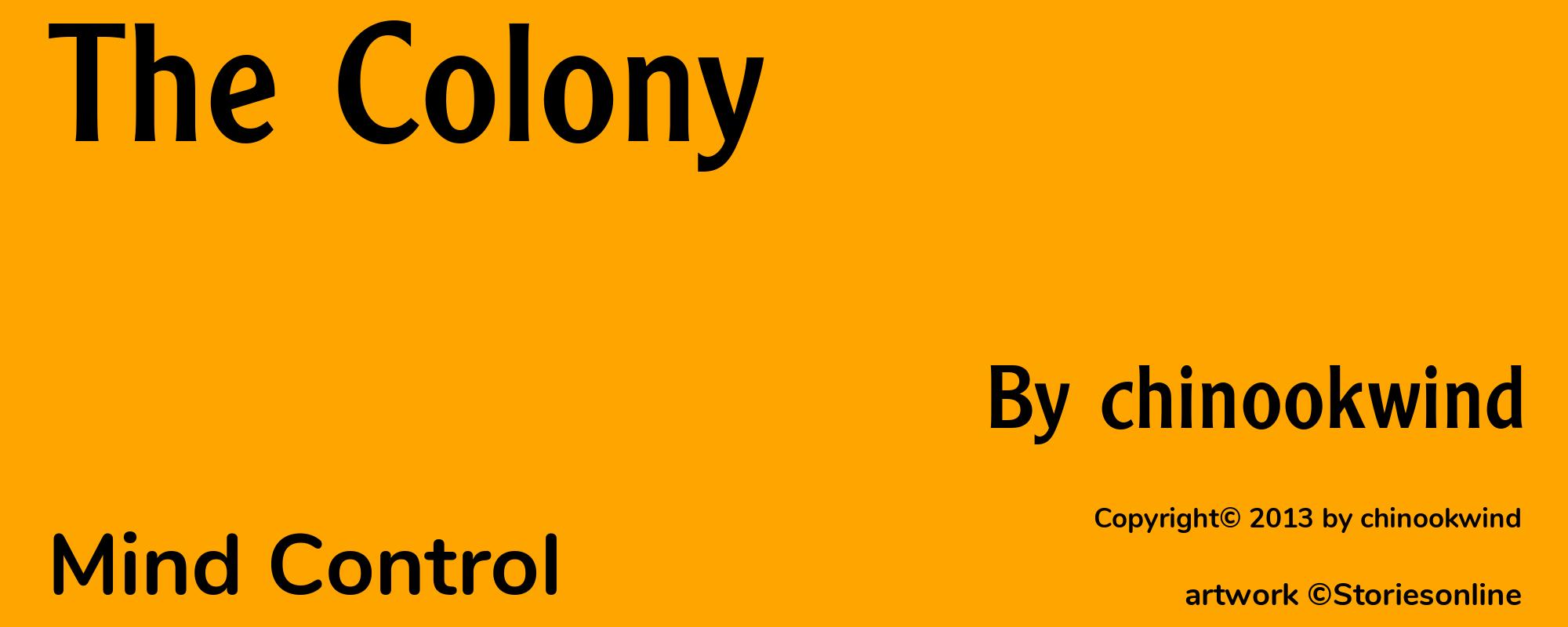 The Colony  - Cover