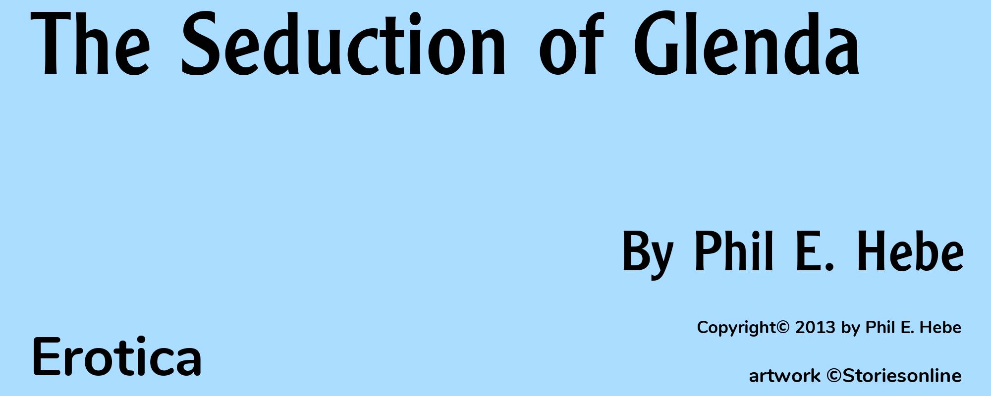 The Seduction of Glenda - Cover