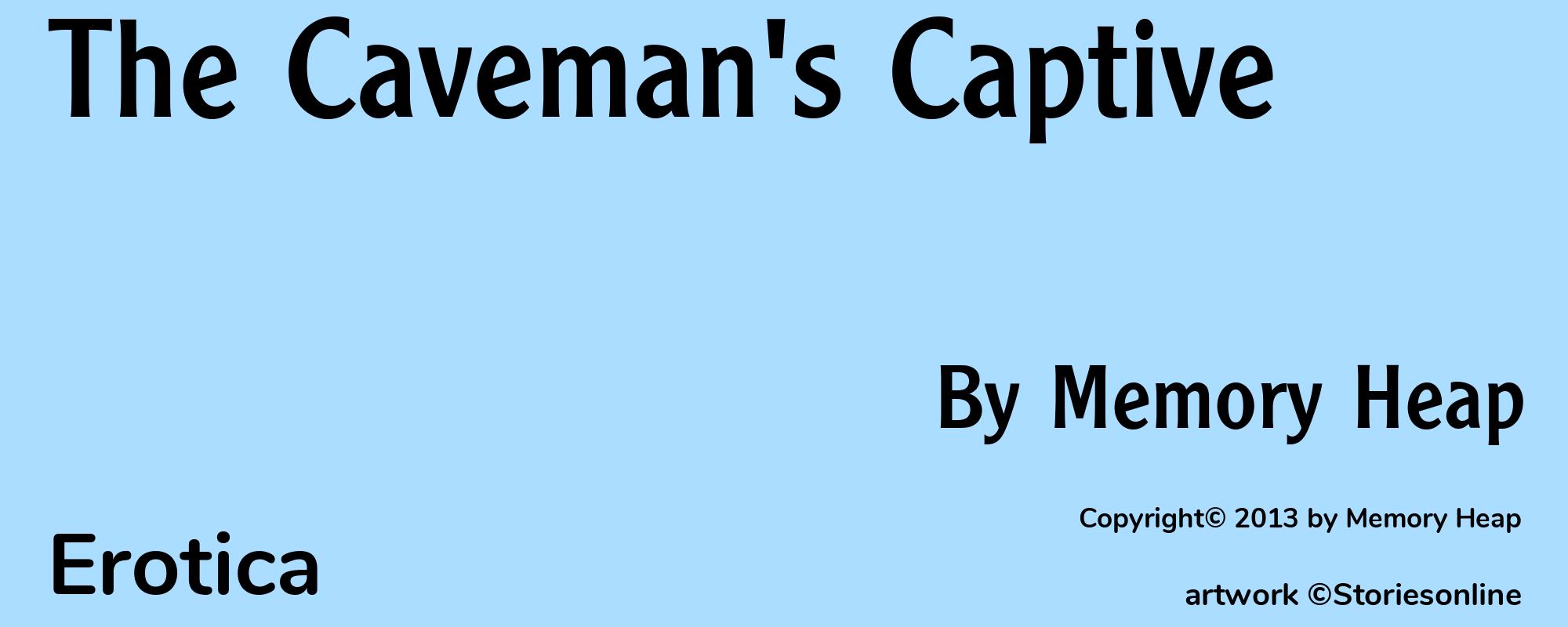 The Caveman's Captive - Cover