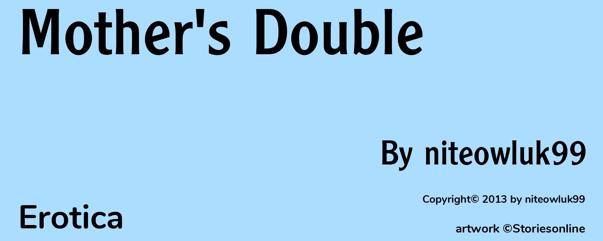 Mother's Double - Cover