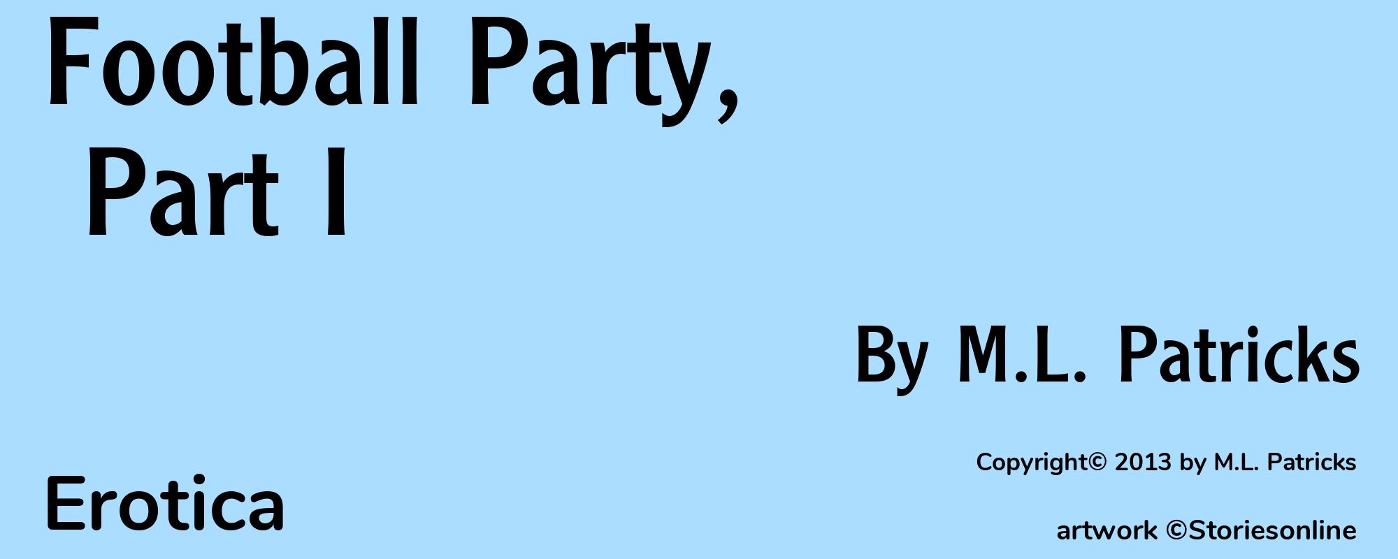 Football Party, Part I - Cover