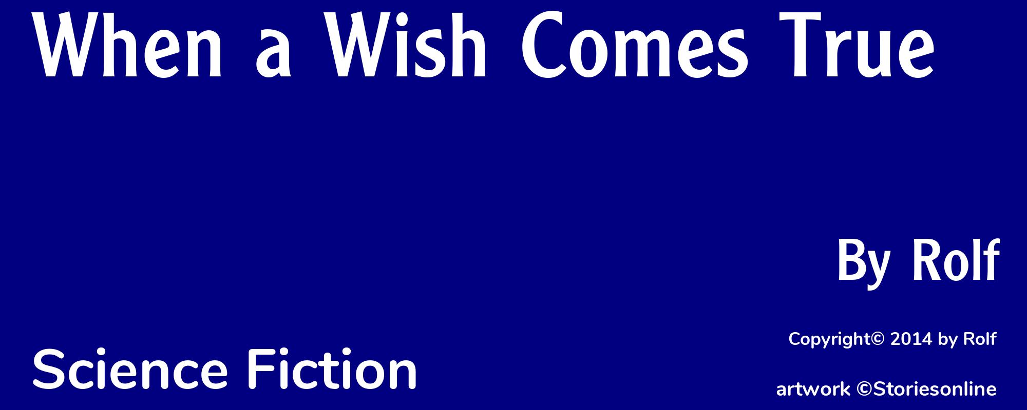 When a Wish Comes True - Cover