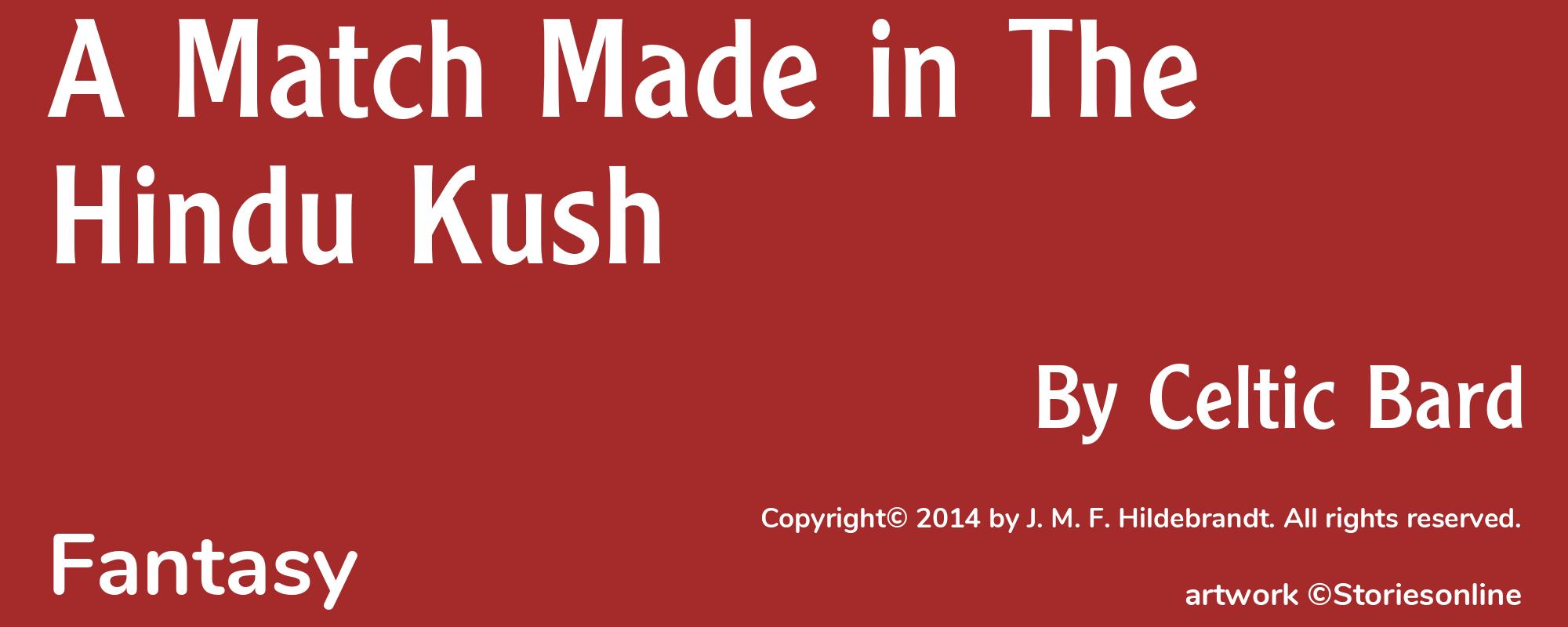 A Match Made in The Hindu Kush - Cover