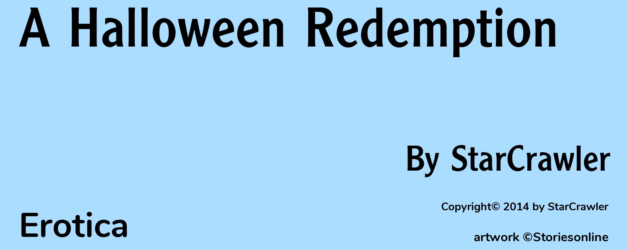 A Halloween Redemption - Cover