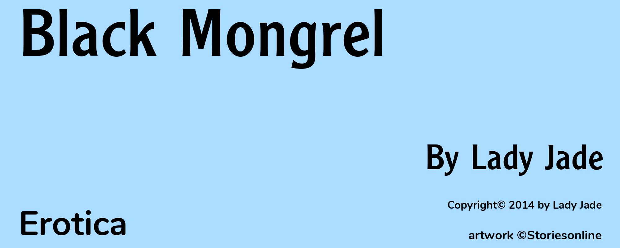 Black Mongrel - Cover
