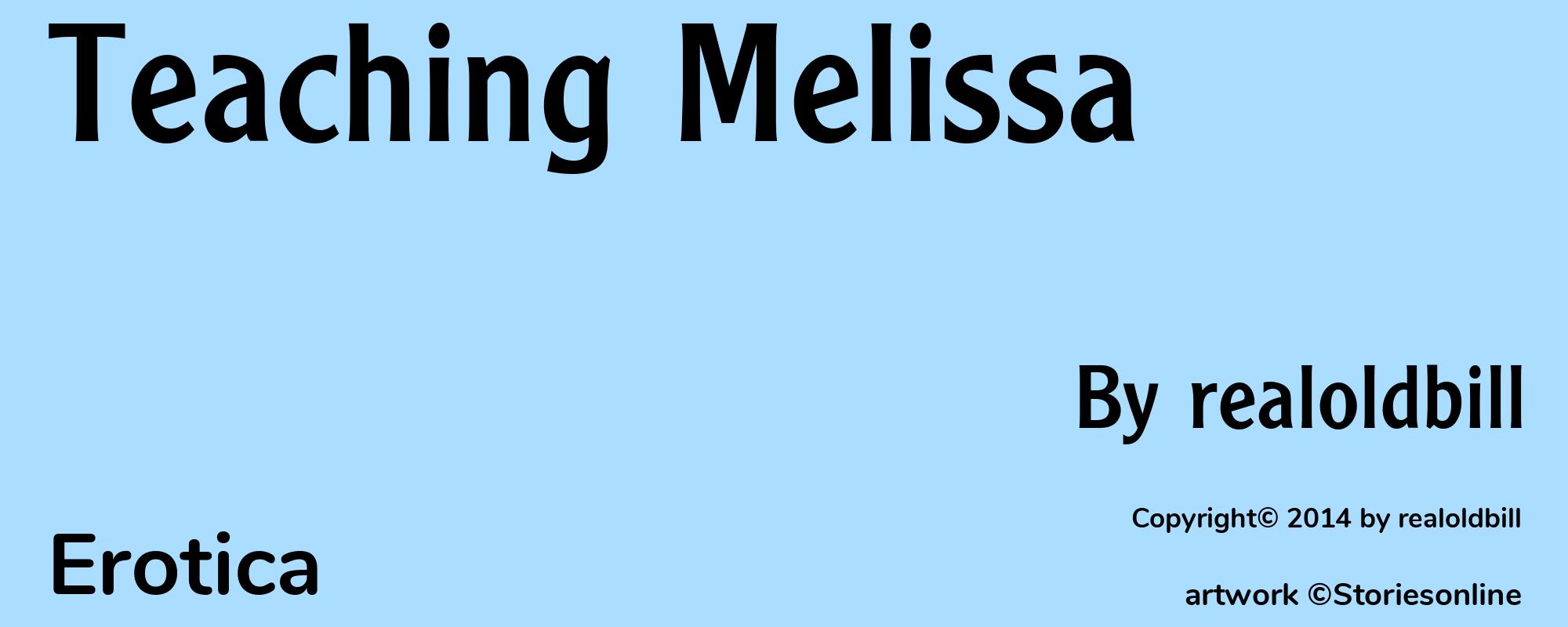 Teaching Melissa - Cover