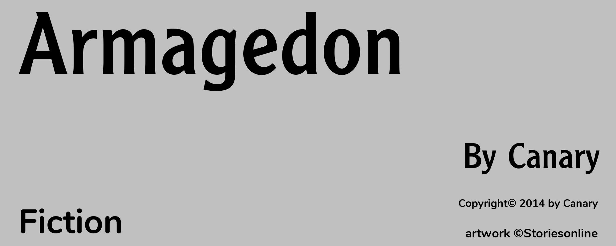 Armagedon - Cover