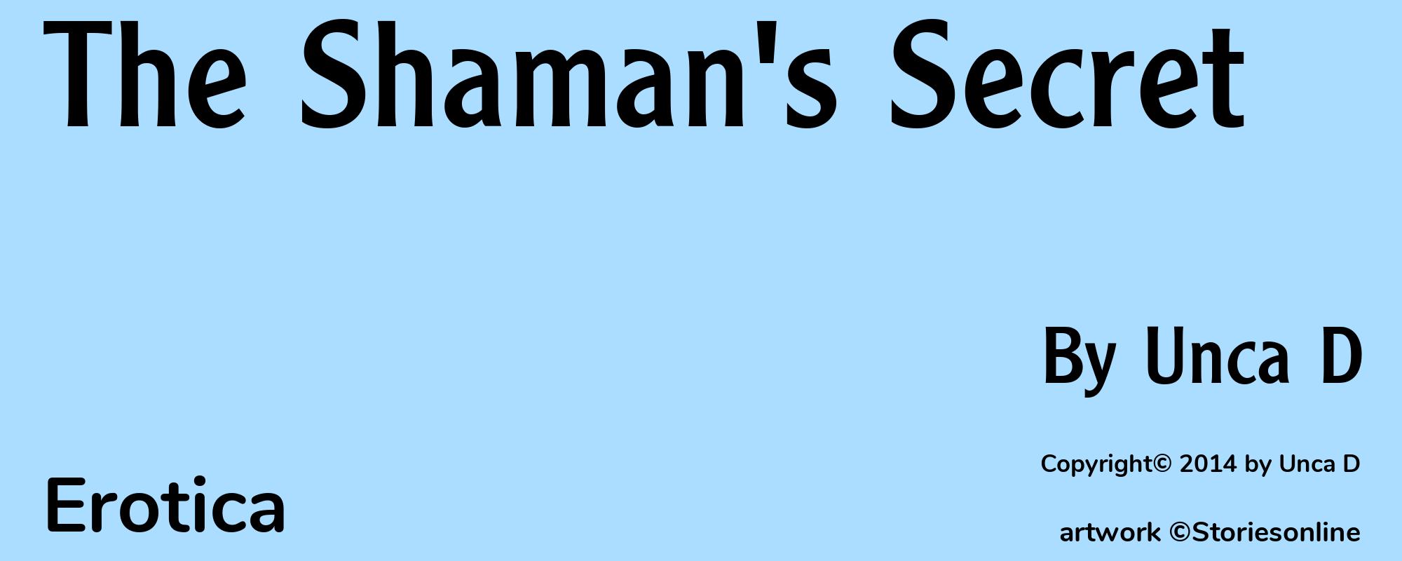 The Shaman's Secret - Cover