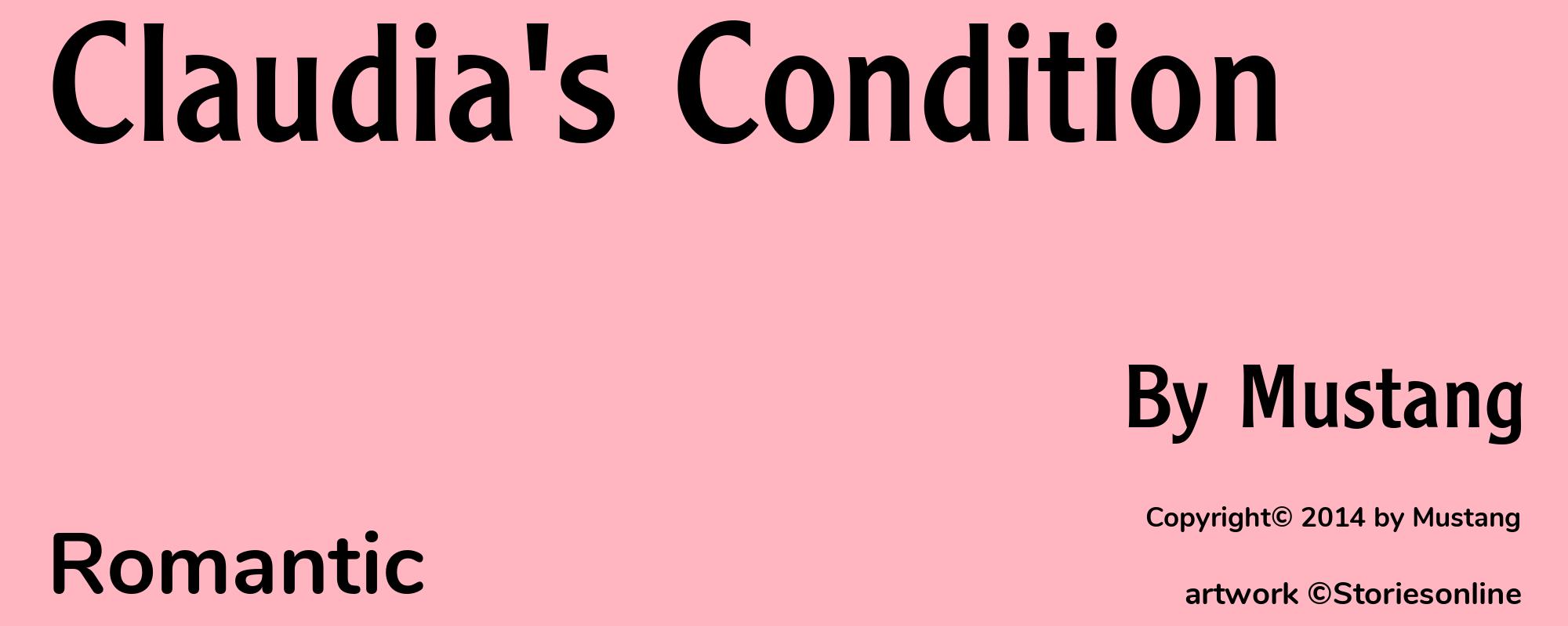 Claudia's Condition - Cover