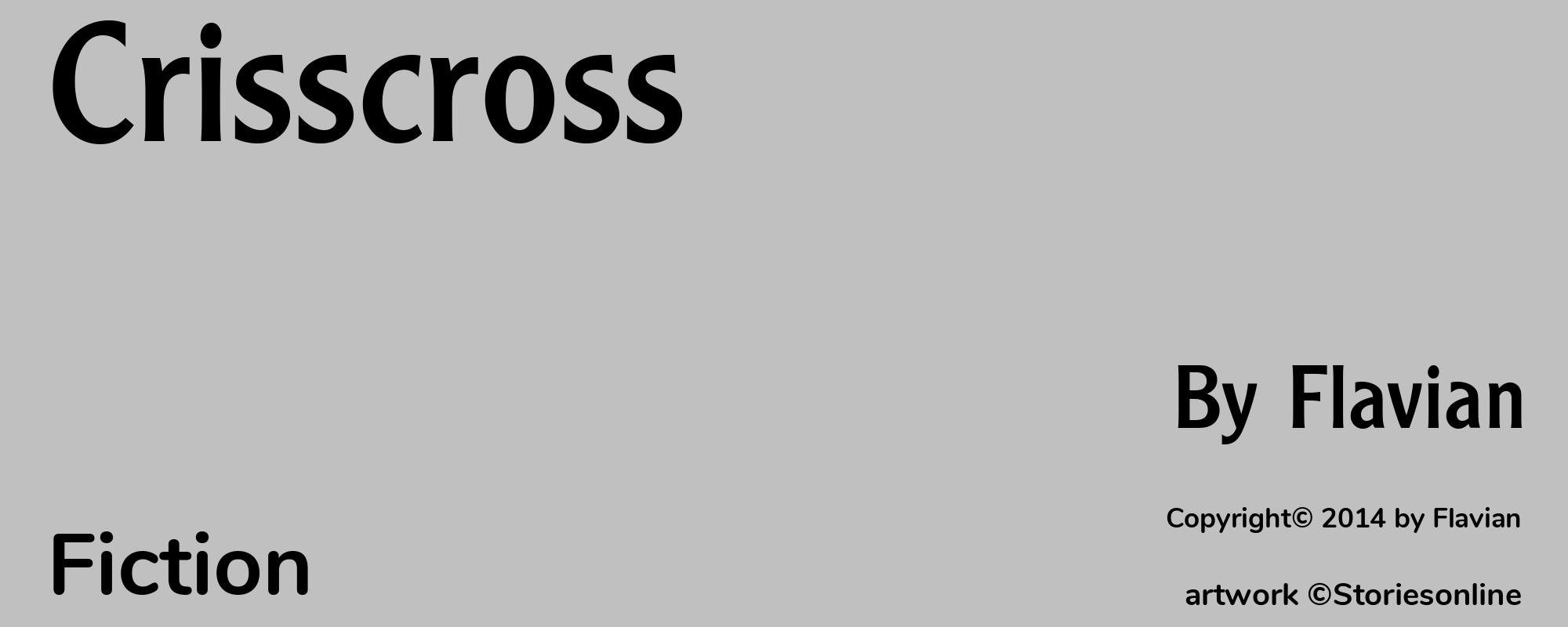 Crisscross - Cover