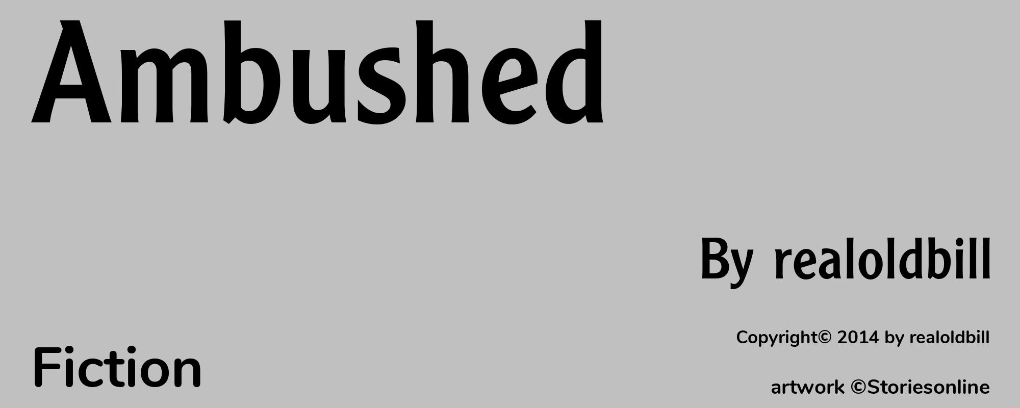 Ambushed - Cover