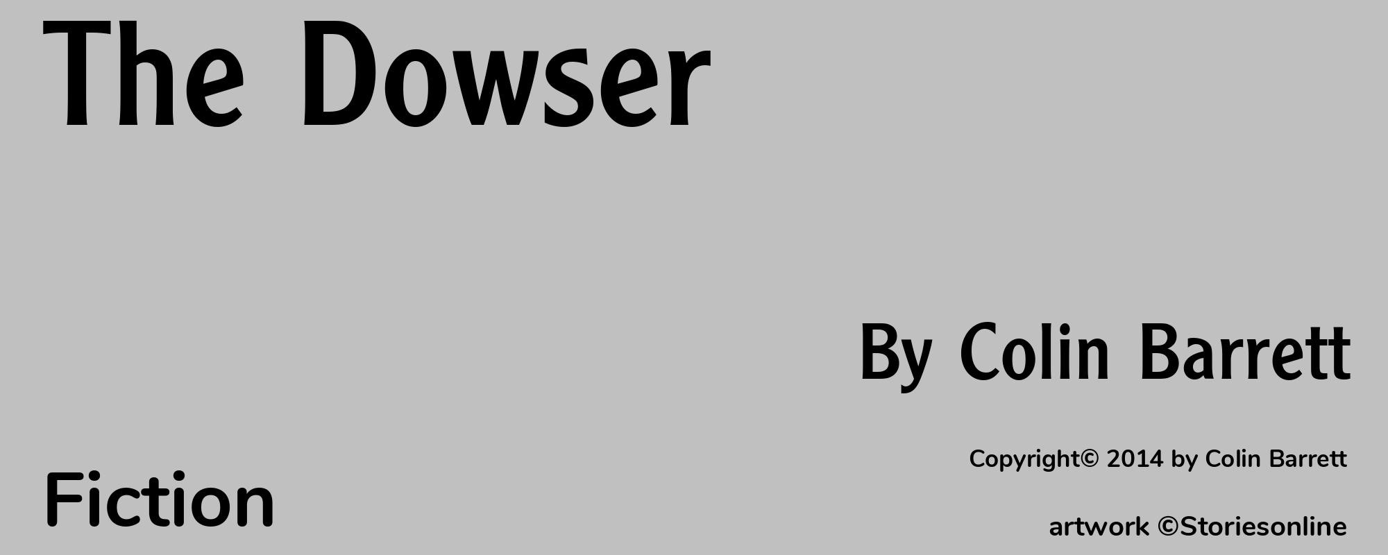 The Dowser - Cover