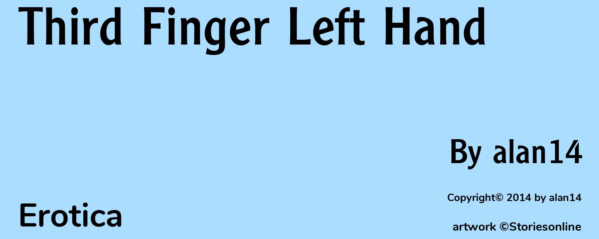 Third Finger Left Hand - Cover