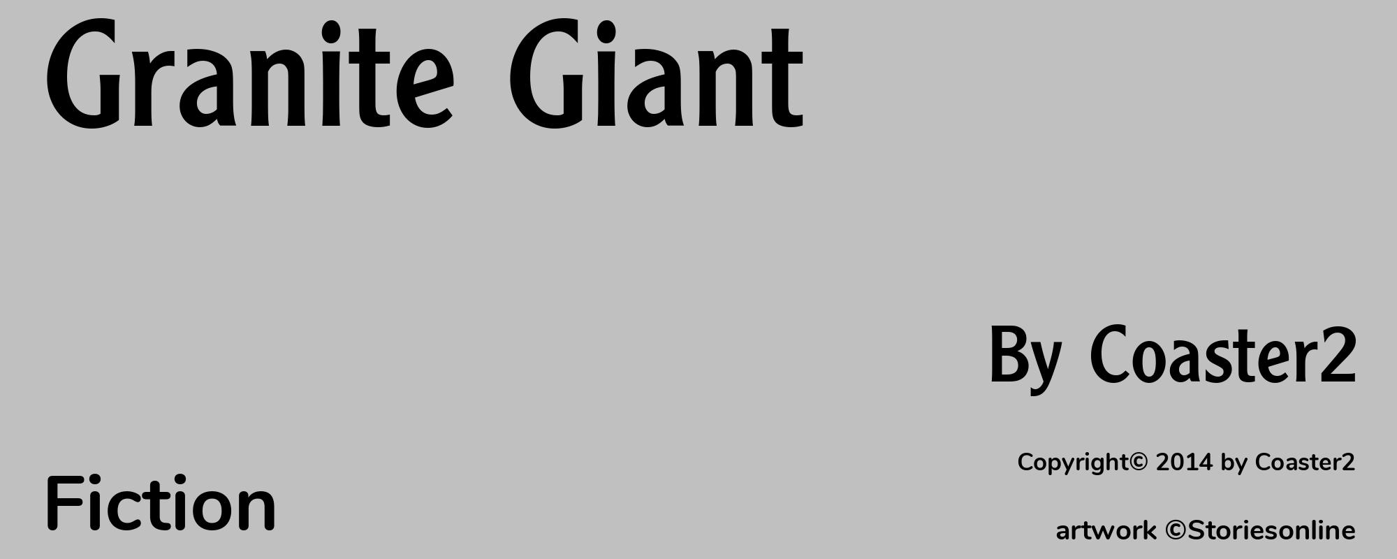 Granite Giant - Cover