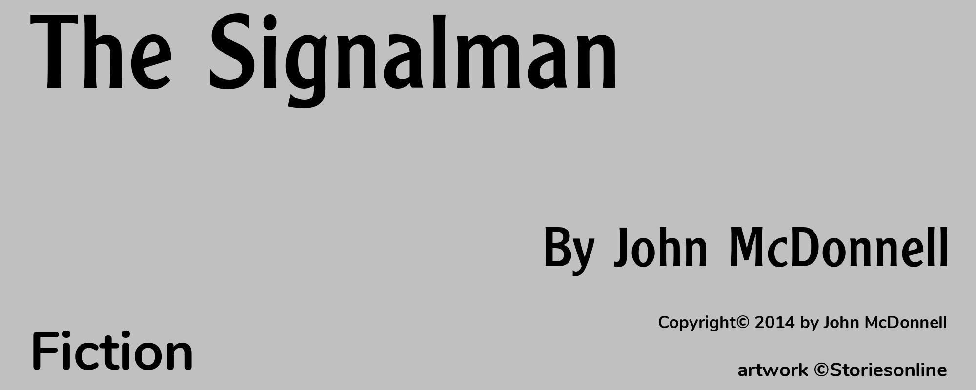 The Signalman - Cover