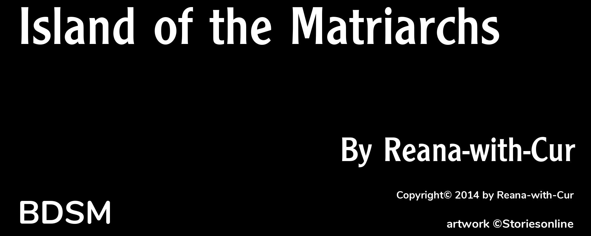 Island of the Matriarchs - Cover