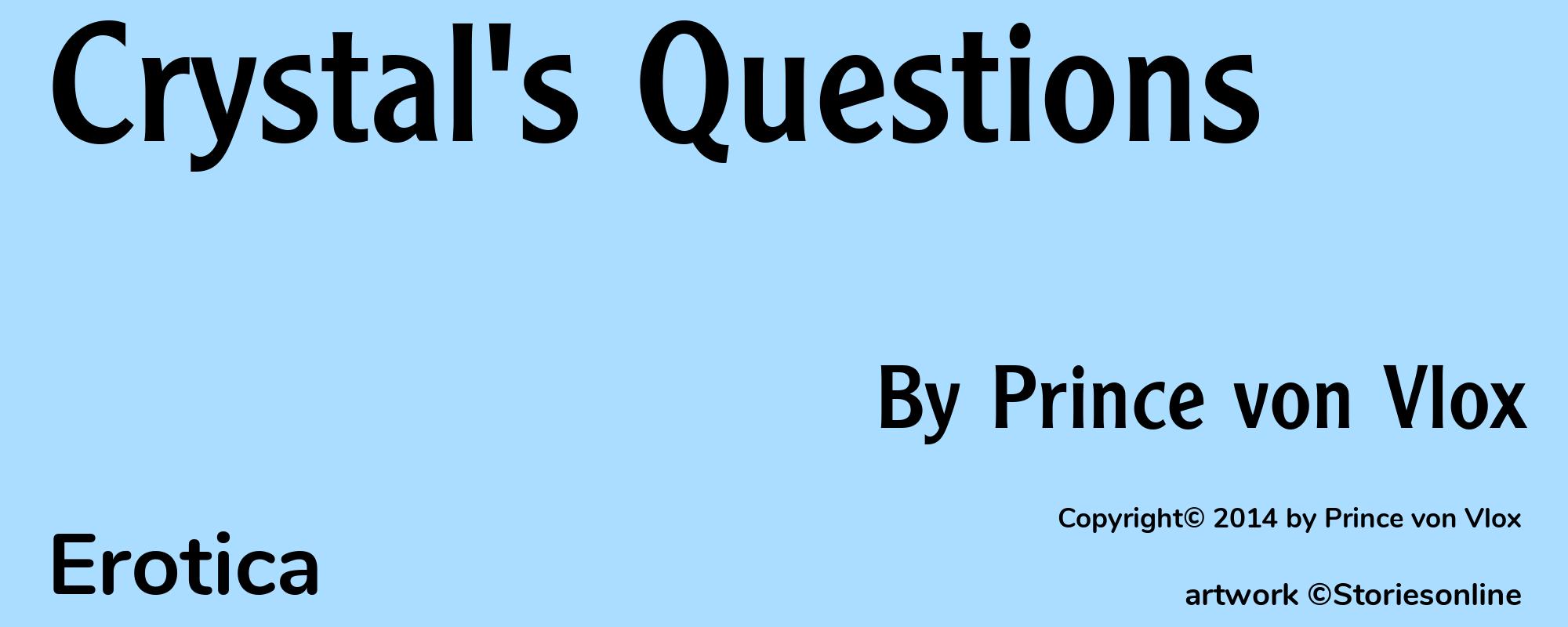 Crystal's Questions - Cover