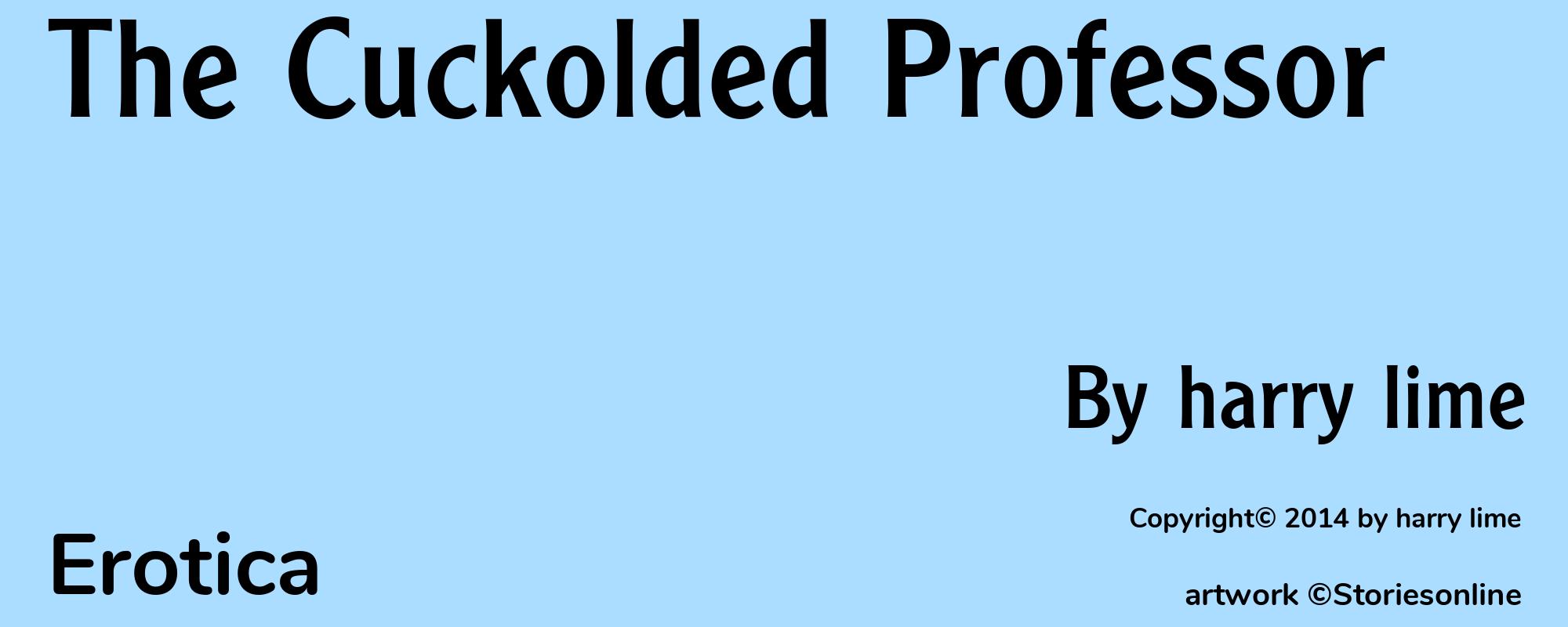 The Cuckolded Professor - Cover