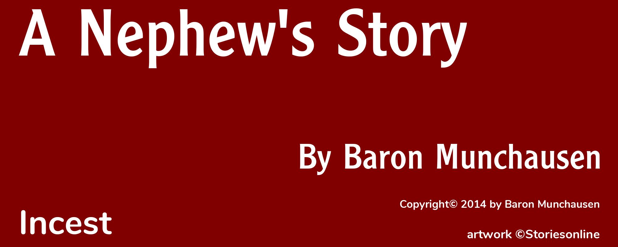A Nephew's Story - Cover
