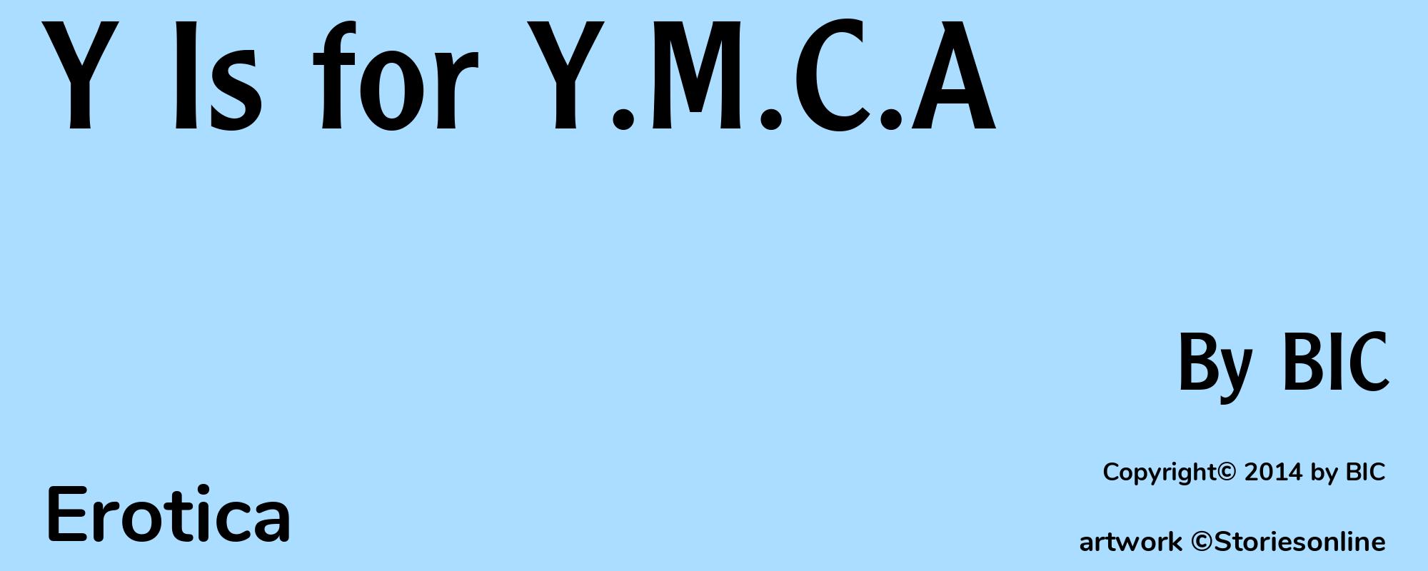 Y Is for Y.M.C.A - Cover