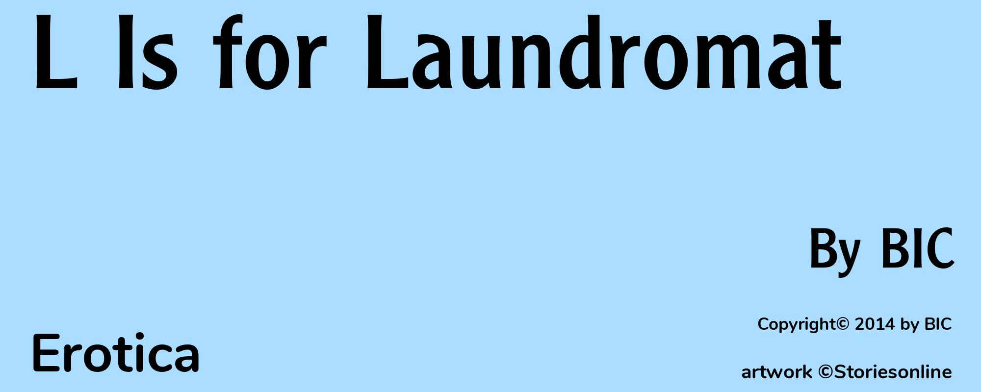 L Is for Laundromat - Cover