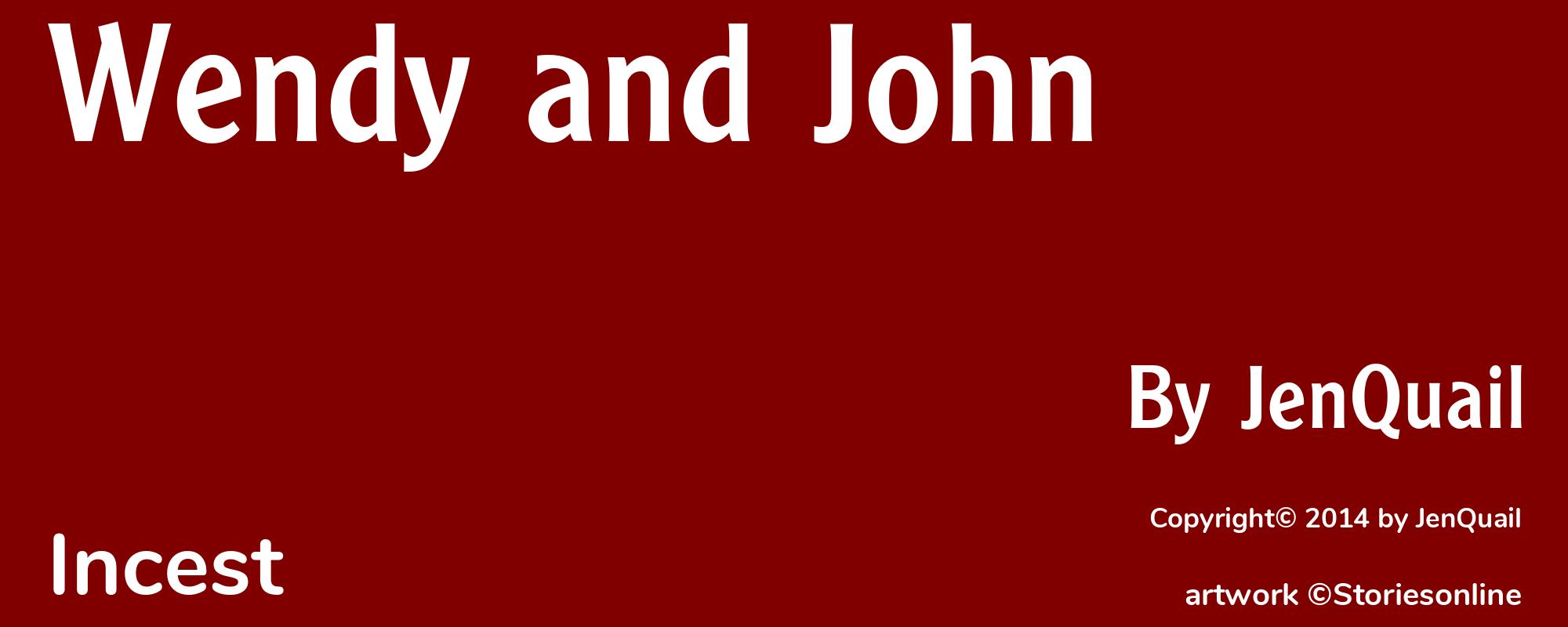 Wendy and John - Cover