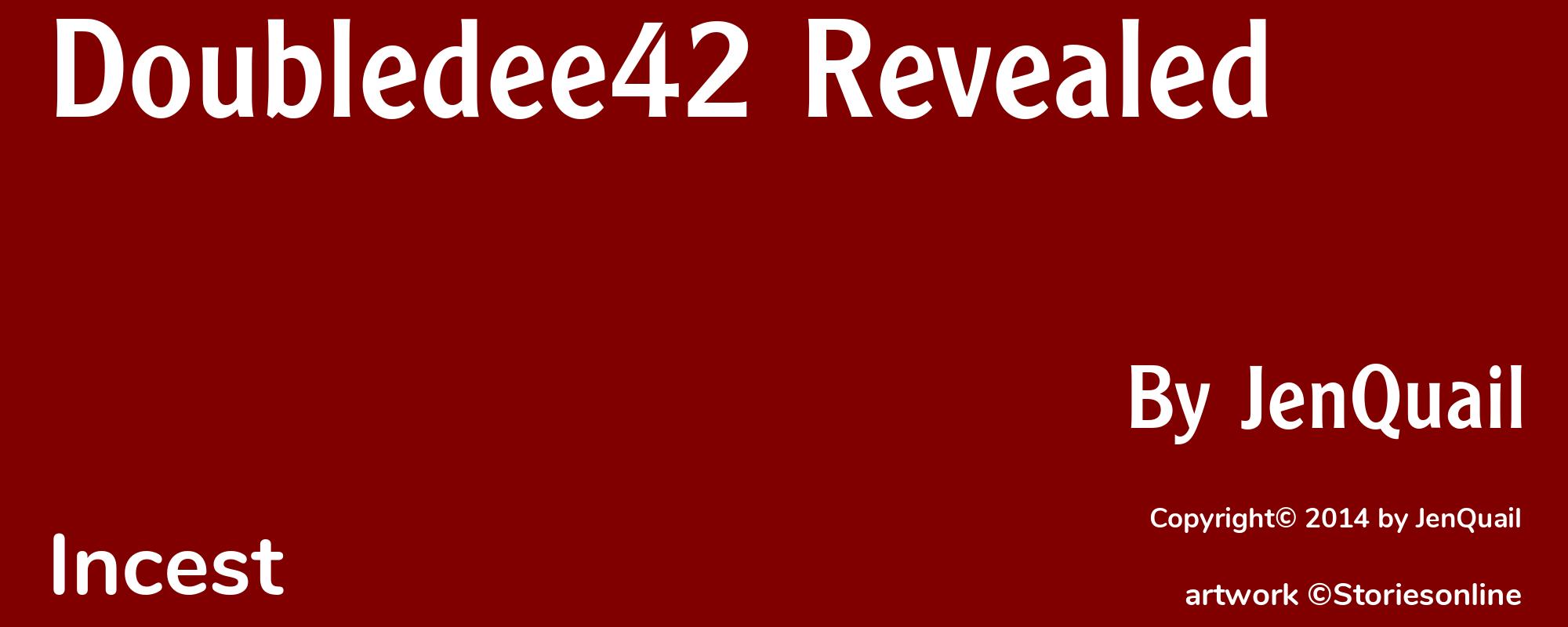 Doubledee42 Revealed - Cover