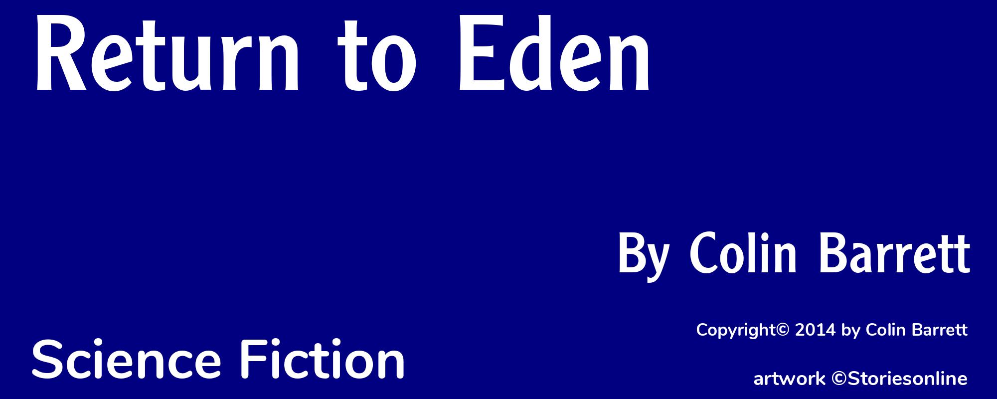 Return to Eden - Cover