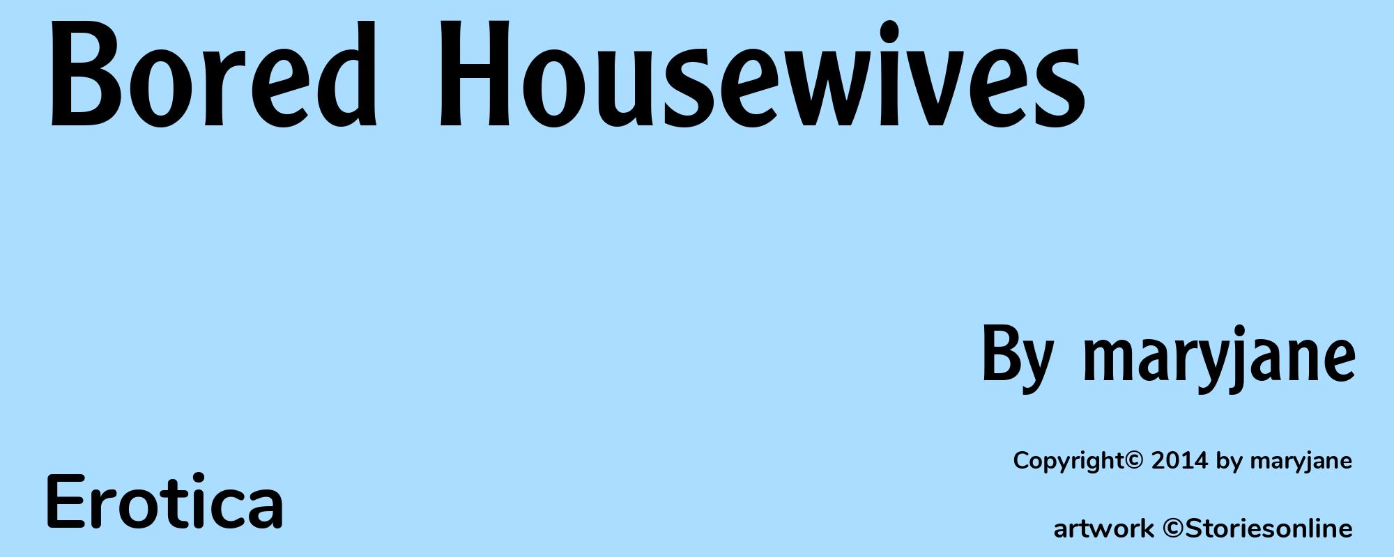 Bored Housewives - Cover