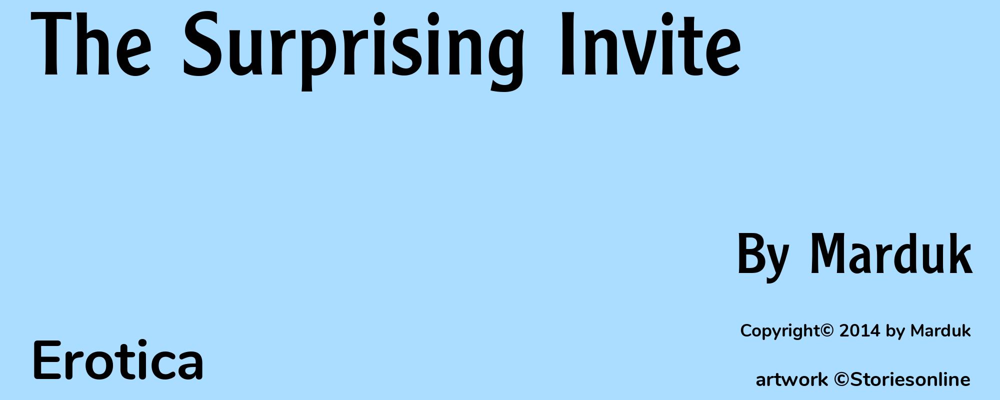 The Surprising Invite - Cover