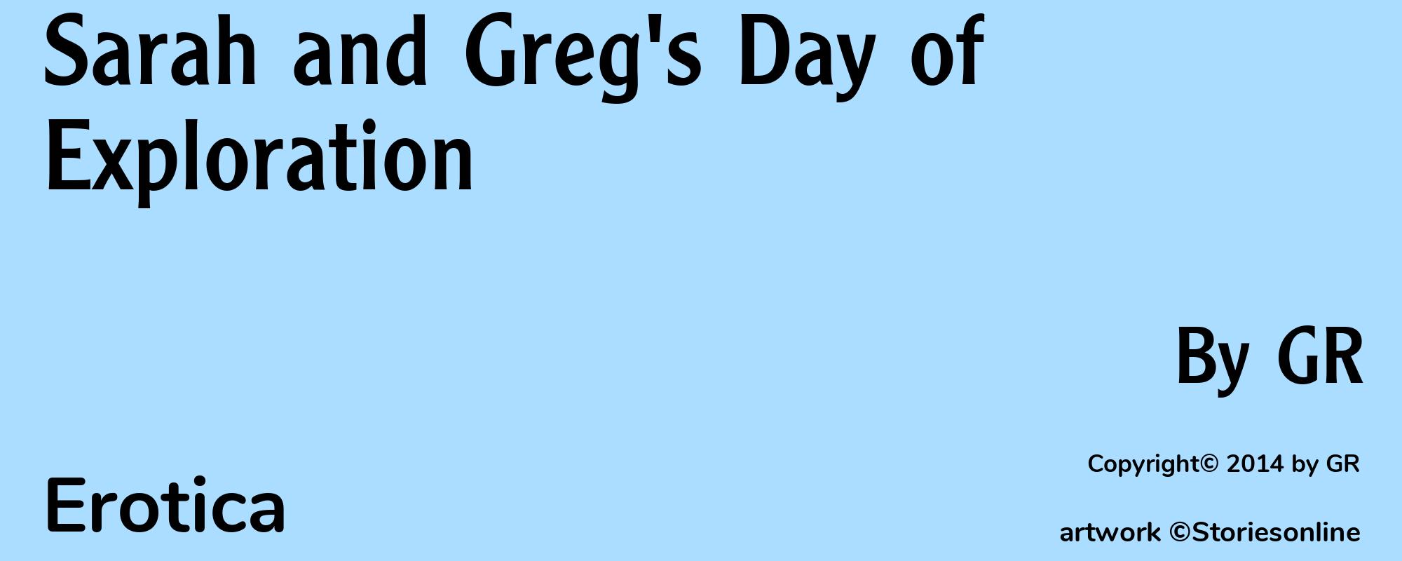 Sarah and Greg's Day of Exploration - Cover