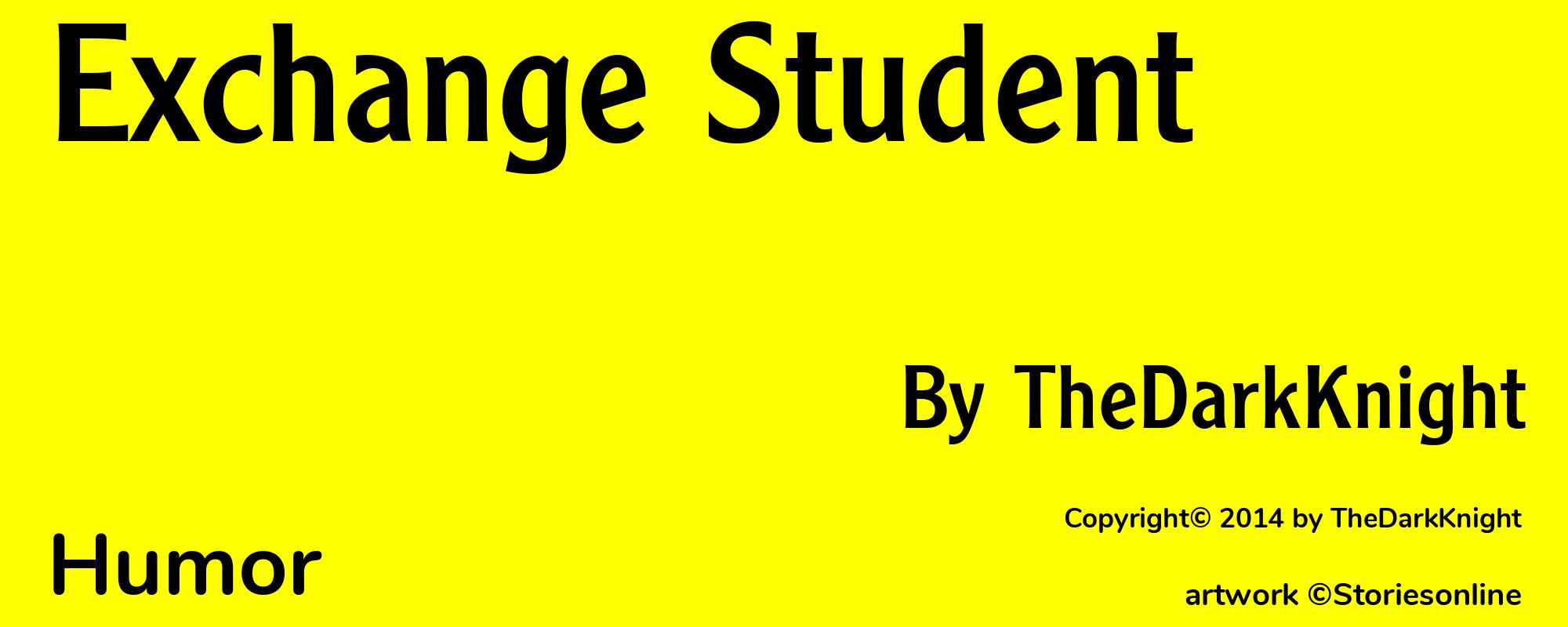 Exchange Student - Cover