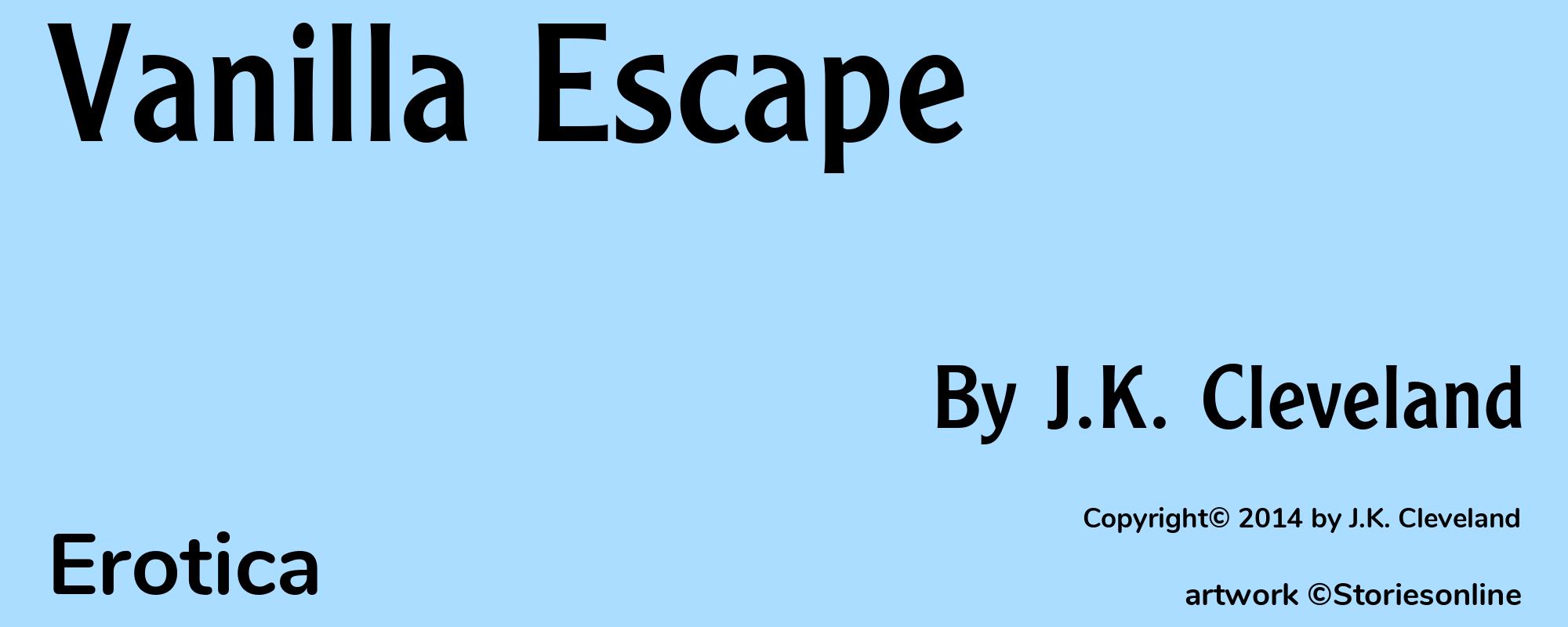 Vanilla Escape - Cover