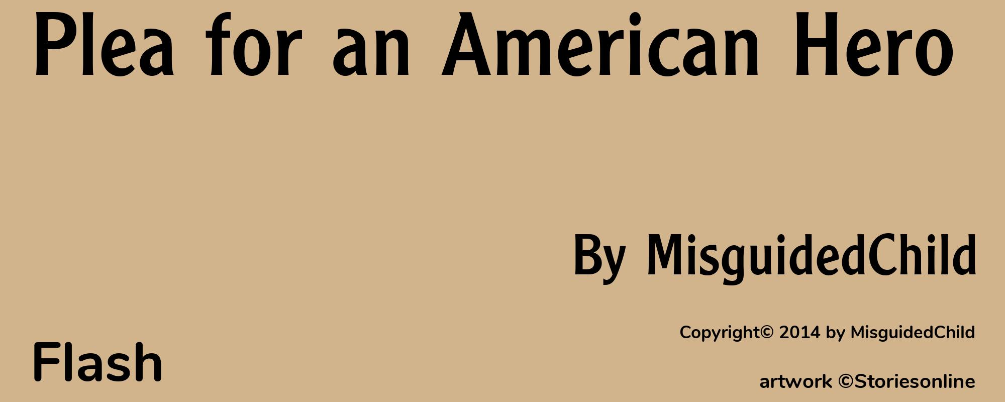 Plea for an American Hero - Cover