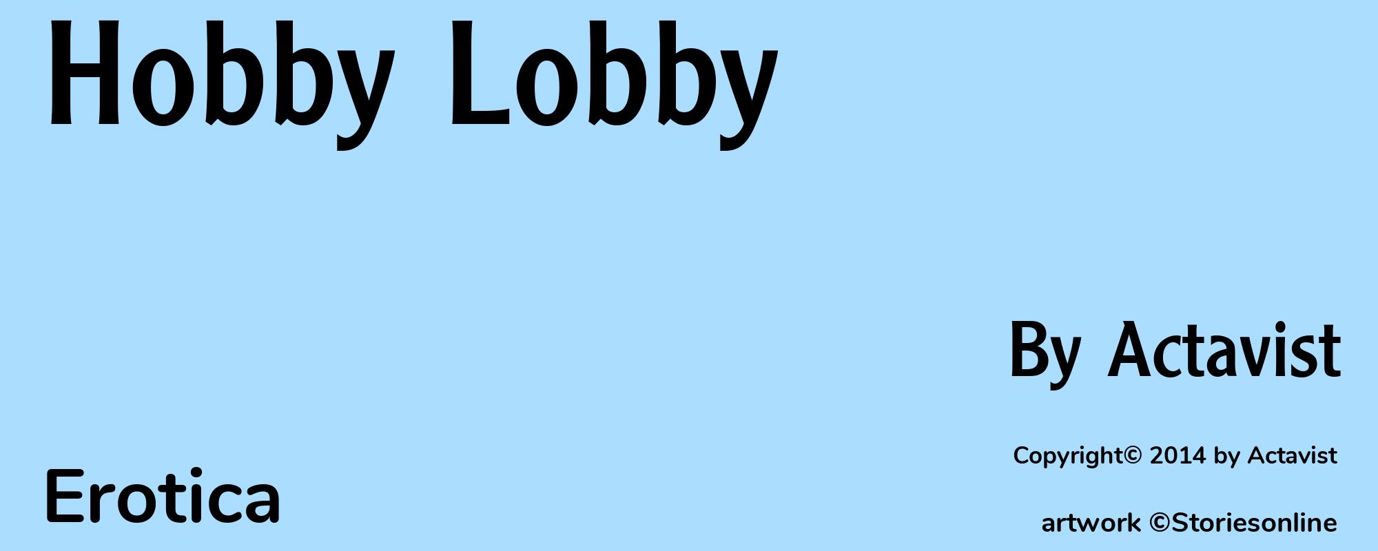 Hobby Lobby - Cover