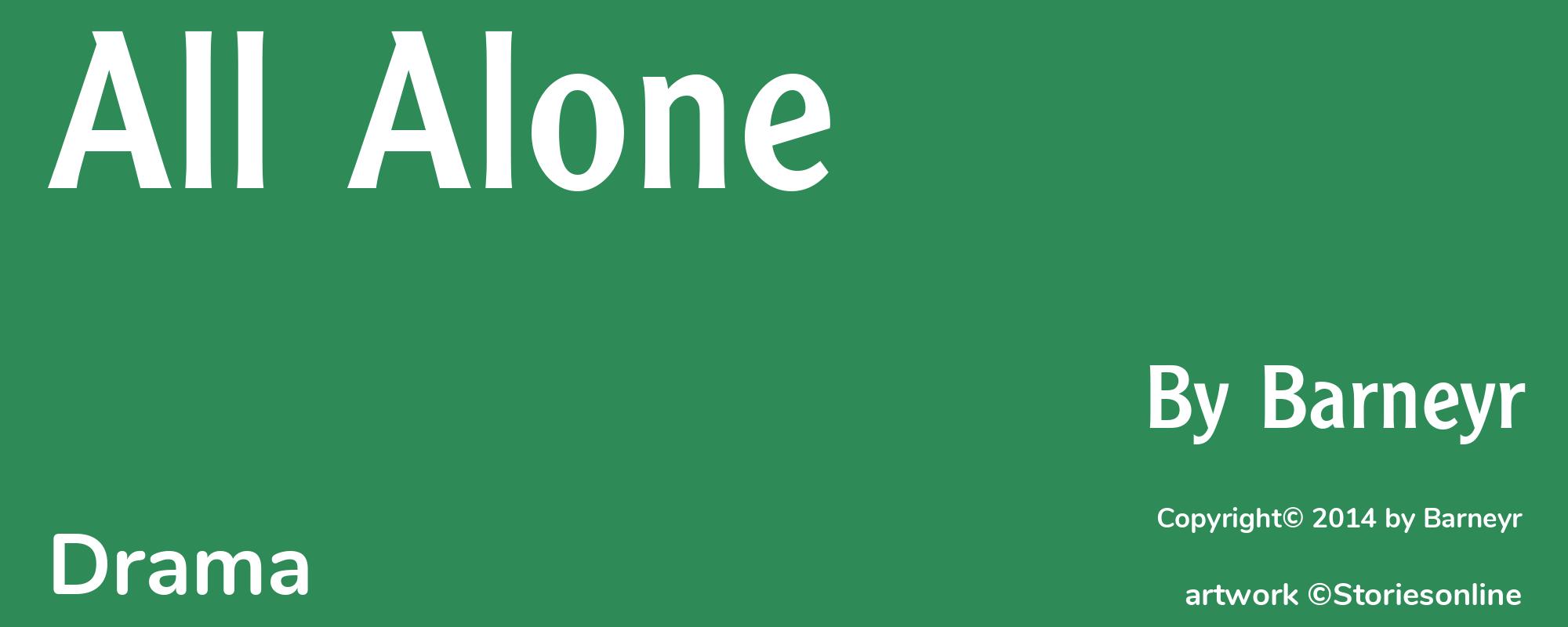 All Alone - Cover
